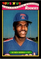 1987 Topps Toys'R'Us Rookies Pick Your Card Baseball Card