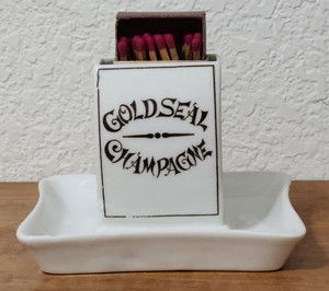 MATCH HOLDER adv. GOLD SEAL CHAMPAGNE