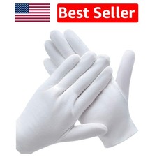 Unisex Cotton Gloves - Moisturizing Breathable 6 Pairs for Multi-purpose Use