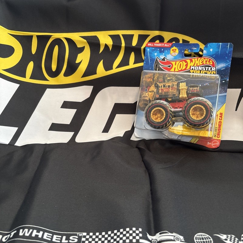 2026 Will Trash It All Hot Wheels Monster Trucks Treasure Hunt 