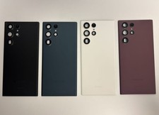 Original OEM Samsung Galaxy S22 Ultra SM-S908 Back Cover W/Camera Lens - Grade B