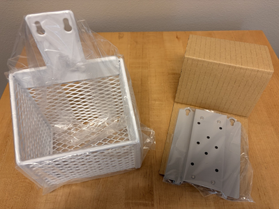 #ad Wall Mount Basket Kit Omron HEM 9 for Omron Blood Pressure Monitor $40.00