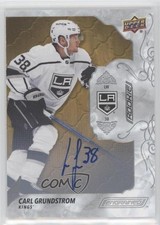 2019-20 Upper Deck Engrained Rookies Oak Auto Carl Grundstrom #78 Auto 1q2