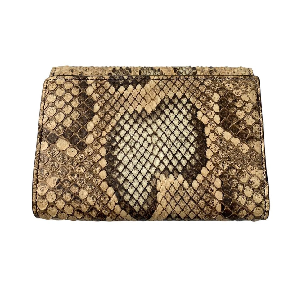 Cartera Fendi Triple Python peekaboo excelente regalo Envío gratuito Foto 3 de 4