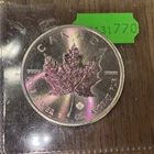 Silver Maple 1 Ounce Fine Silver 99.999 Pure, 2014 Canadian $5