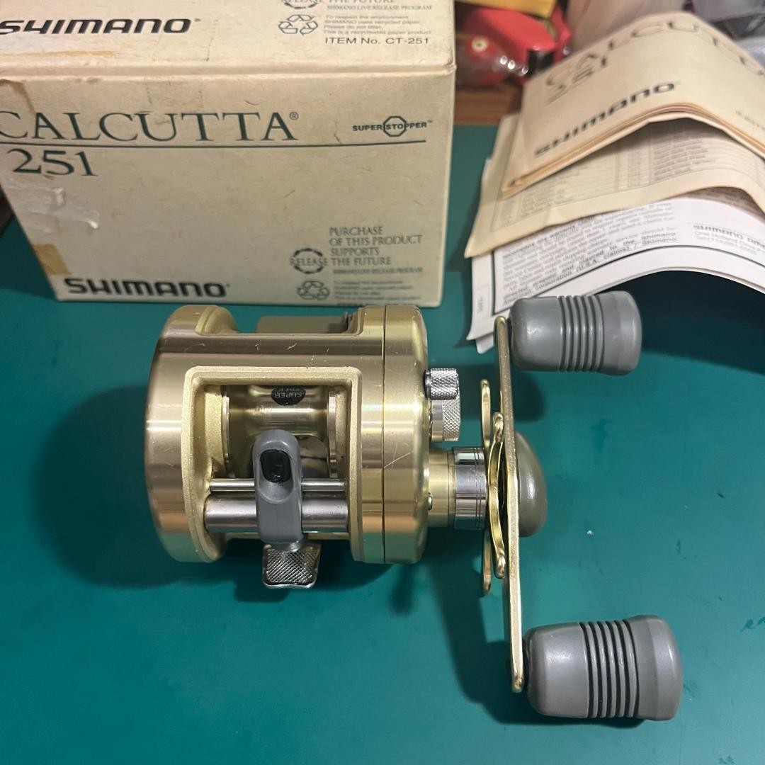 カルカッタ calcutta 251 SHIMANO Calcutta 251 Left-Hand Rare US Model From Japan | eBay