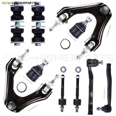 For Honda Odyssey 1995-1998 10Pcs Front Suspension Control Arm Tie Rod Kit