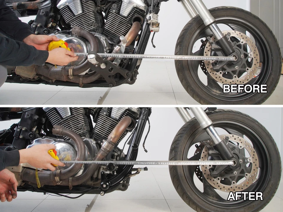 Controles delanteros CNC Billet 4" para Suzuki Boulevard M109R Intruder M1800R VZ1500 Foto 2 de 4