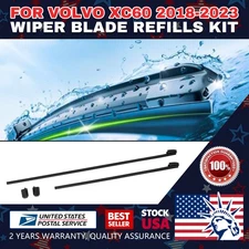 Windshield Wiper Blade Refills Rubber Inserts For Volvo XC60 2.0L 18-22 31490722