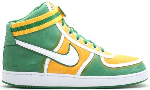 NIKE VANDAL HIGH HI Sneakers Premium 366727-001 Grey Checked 