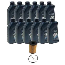 Genuine OEM Engine Oil Change Kit 12 Liter SAE 5W-30 Fits BMW F10 F12 F13