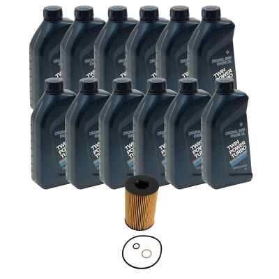 Genuine OEM Engine Oil Change Kit 12 Liter SAE 5W-30 Fits BMW F10 F12 F13