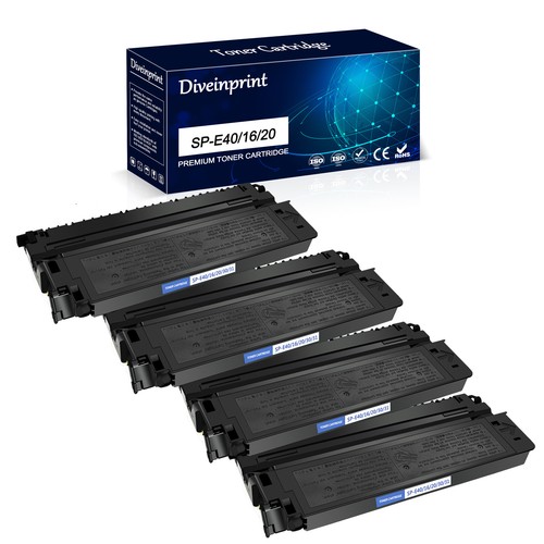 1-4x E40 Toner Cartridge Compatible For Canon FC-100 FC-120 FC-108 FC-128 FC-200