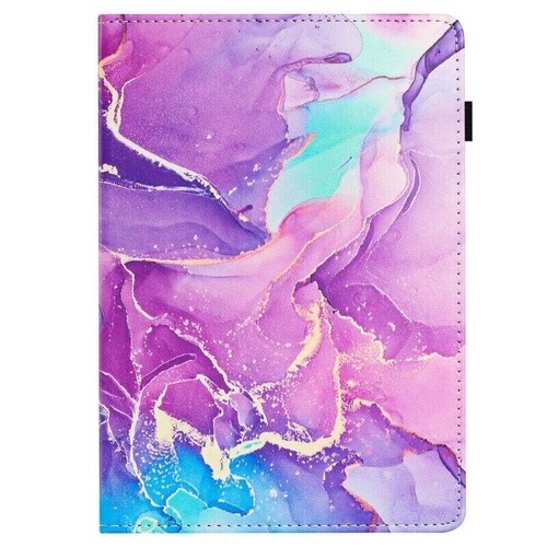 For Samsung Galaxy Tab A A7 A8 A9 Plus S6 Lite Marble Leather Tablet Case Cover - Bild 42 von 73