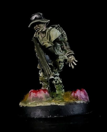 painted Foxyrot ranger Ariadna Infinity collection miniature for Wargames - Picture 3 of 5