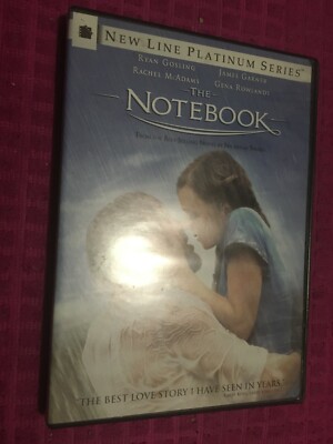 THE NOTEBOOK DVD RYAN GOSLING RACHEL MCADAMS JAMES GARNER SAM SHEPARD -SHIP FAST
