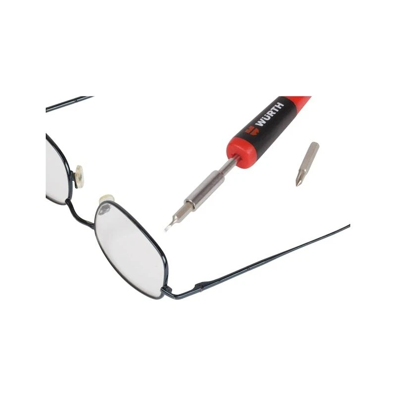 Cacciavite di Precisione Giraviti Multifunzione Set 29pz - WÜRTH 06134895 - Immagine 4 di 4