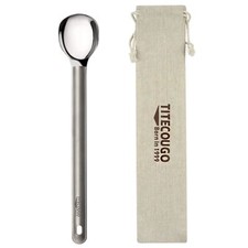 Multifunctional Outdoor Pure Titanium Tableware Spork Spoon And Fork