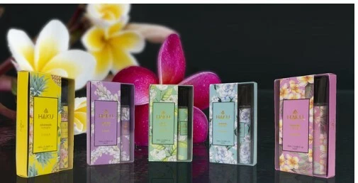 🌺HAKU Tuberose Cologne Gift Set 3 pack 10 ML 0.338 fl oz Each MADE IN HAWAII - Image 2 of 2