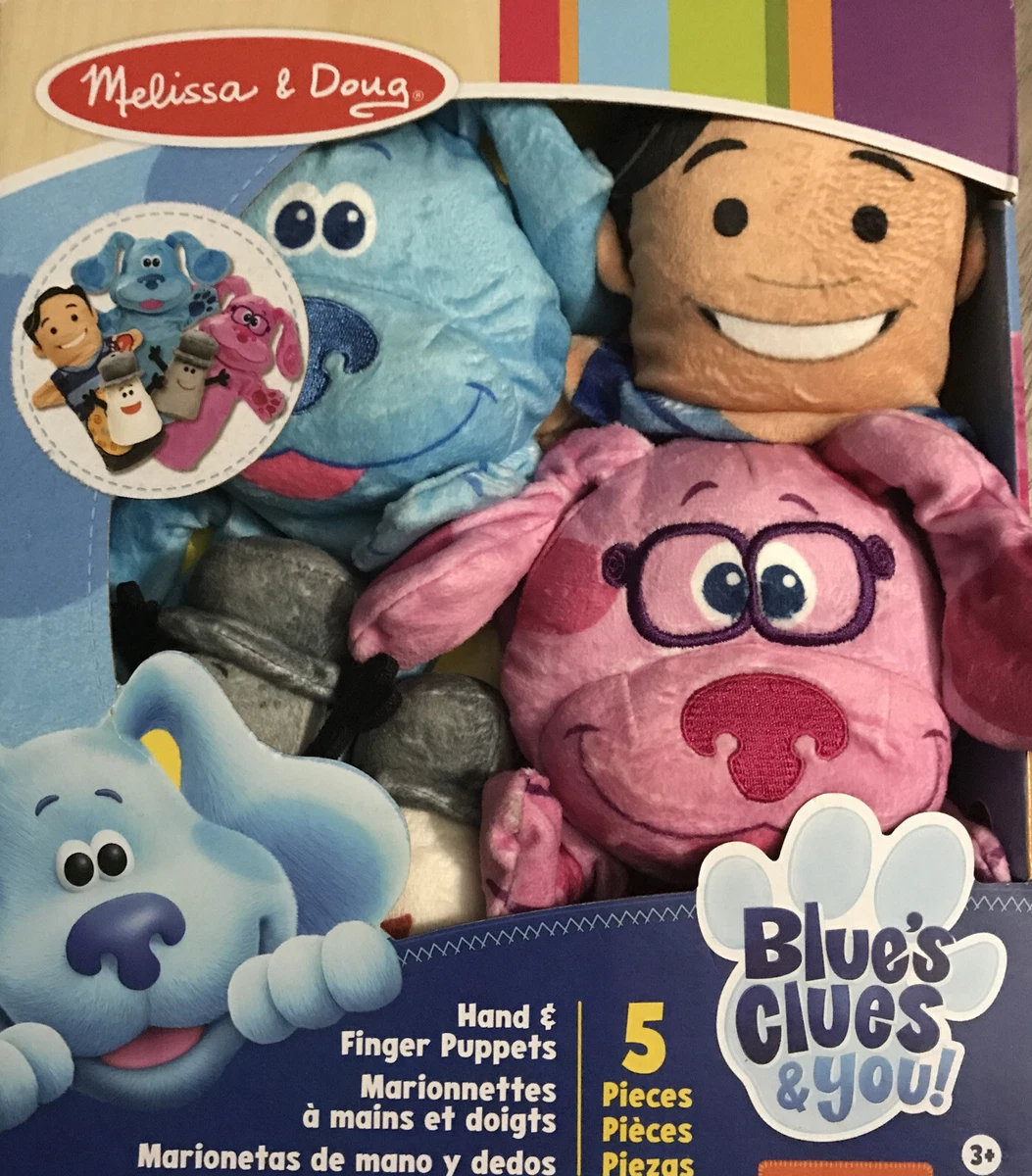 Blue's Clues You! Hand Finger Puppets Melissa Doug, 40 OFF
