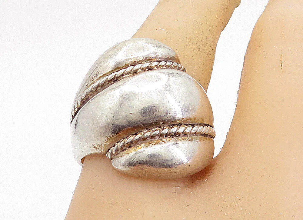 Vintage sterling espo ring deals