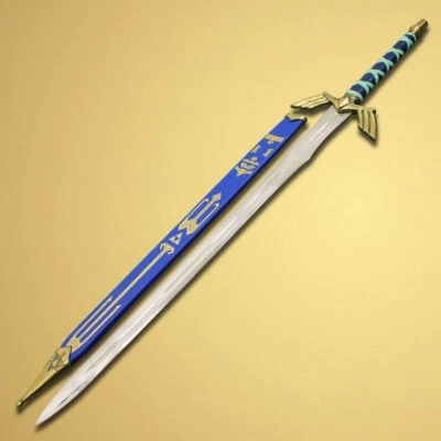 Legend of Zelda Sword, Skyward Master Sword, Handmade Replica Sword With Sheath