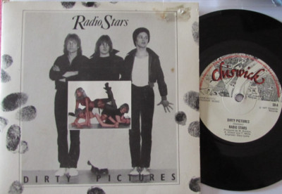 RADIO STARS   Dirty pictures    45T  PUNK   1977  UK