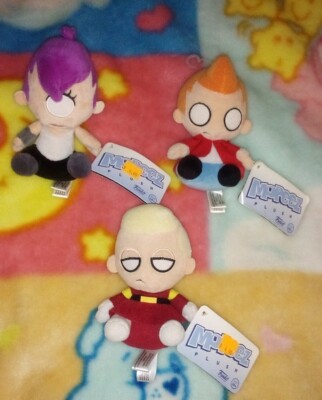 FUTURAMA MOPEEZ MINI PLUSH SET OF 3 FRY LEELA ZAPP 2016
