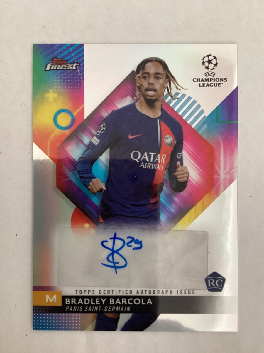 23/24 Topps finest バルコラ 直筆サイン RC auto
