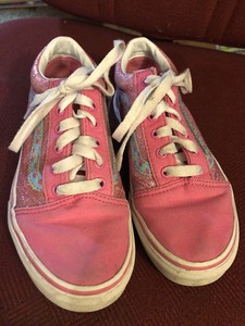 hot pink vans old skool