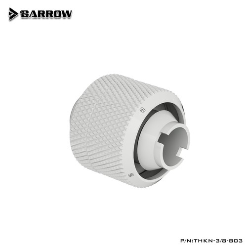 BARROW THKN-3/8-B03 ID9.5+OD12.7mm 3/8" Soft Tube Tubing Hand Fittings Connector - Photo 15/18