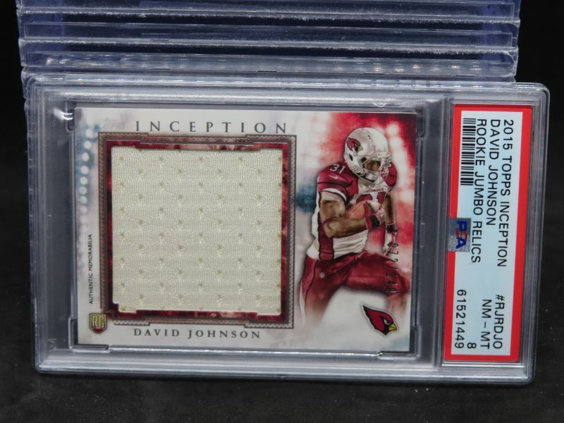 David Johnson Topps Inception Rookie Jumbo Relics #RJRDJO Base