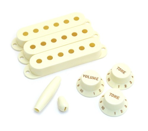 NEW Fender American Vintage 60's Strat Accessory Kit, VINTAGE WHITE 099-2097-000