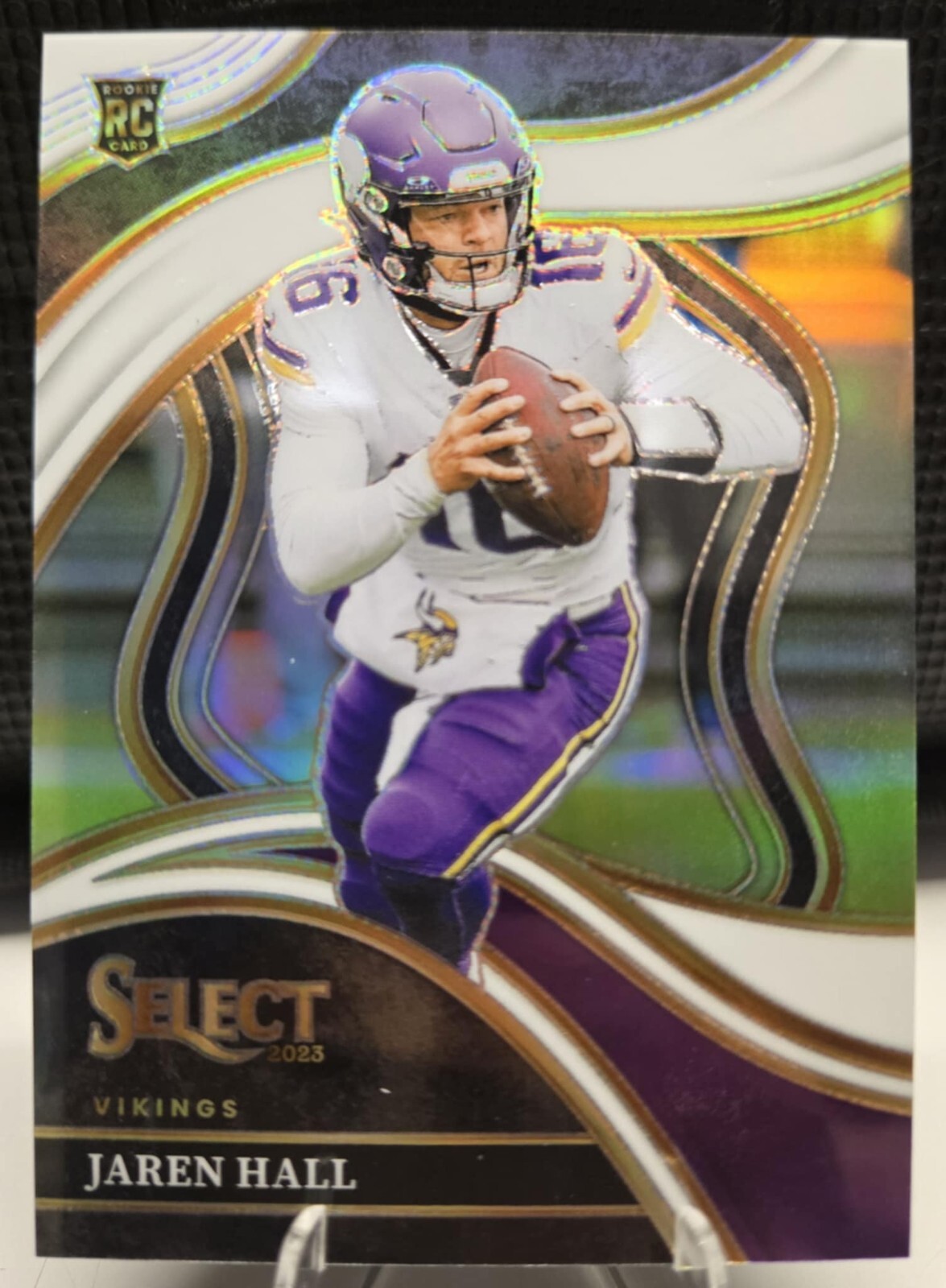 2023 Jaren Hall #261 Rookie RC Select White Club Level /35 Vikings