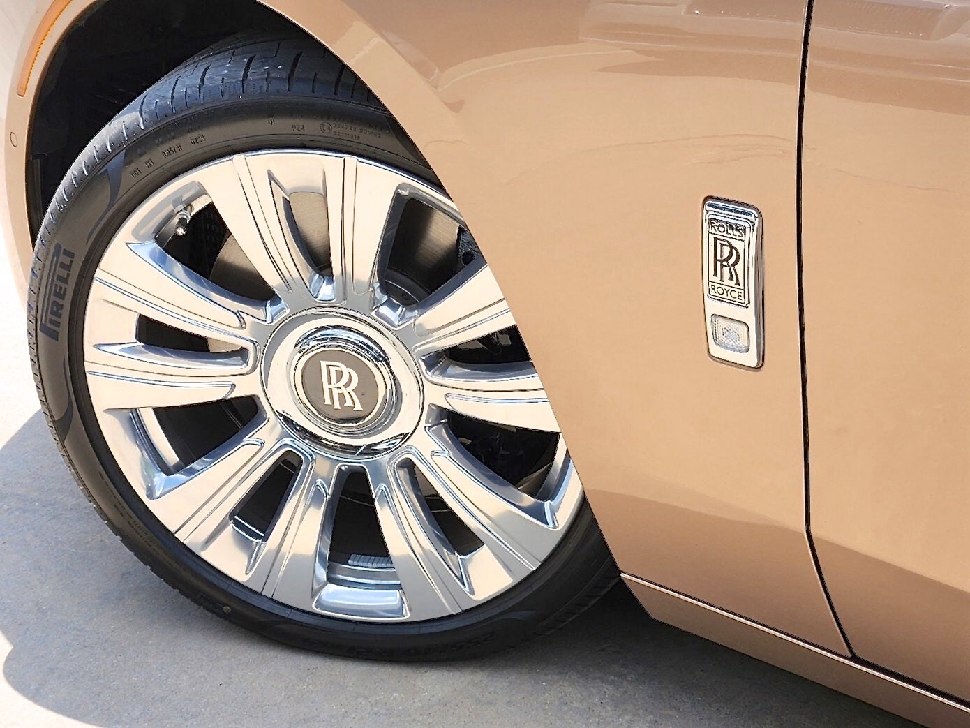 4 New Factory Rolls Royce Ghost Wheels Chrome OEM Genuine 21 Inch 2021-2025 Set