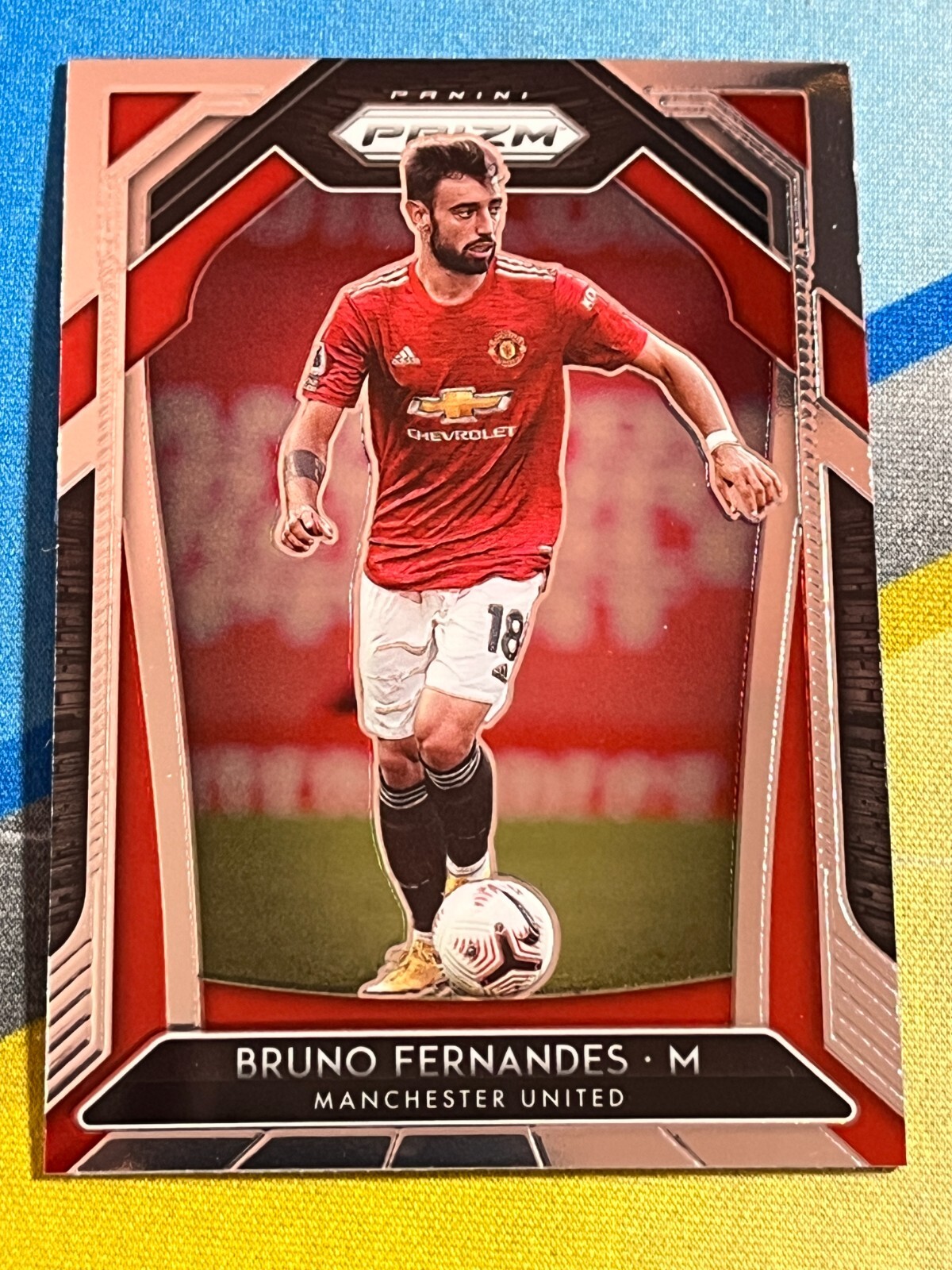 2020-21 Prizm English Premier League EPL BRUNO FERNANDES #12