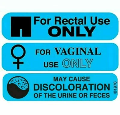 PHARMEX For Rectal/Vaginal Use Only/May Cause Discoloration" 60-300 Trifecta Pack