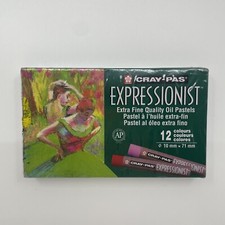 Sakura Cray-Pas Expressionist 12 Extra Fine Non-Toxic Oil Pastel 10mm x 71mm