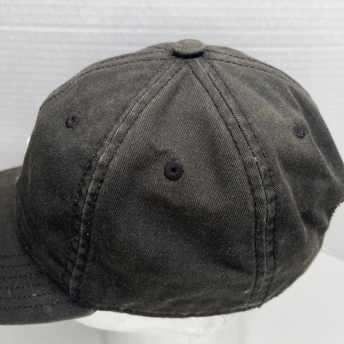 Adidas Trefoil Strapback Adjustable Hat Cap Dad Mom Golf Tennis Men Women Black - Picture 5 of 11