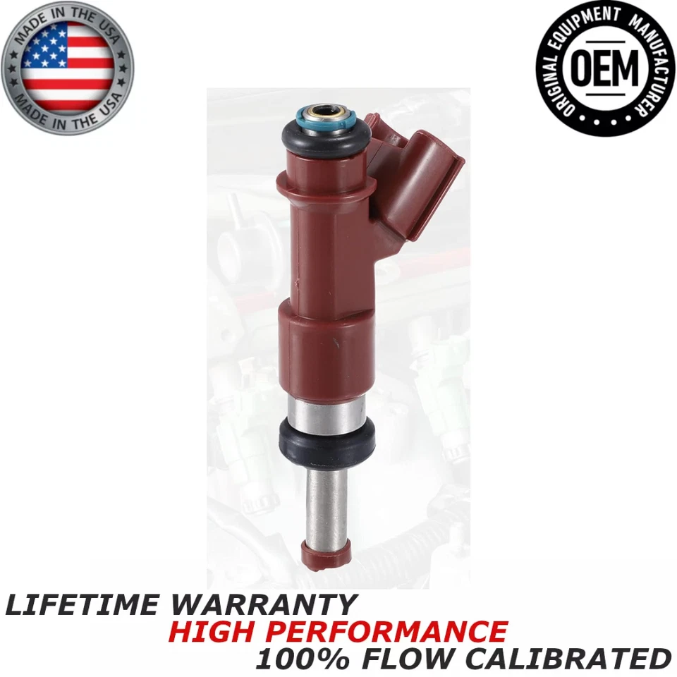 NOVOS injetores de combustível x6 OEM DENSO para 2006-2011 Toyota RAV4 3.5L V6 #23250-0P040 - Imagem 2 de 4