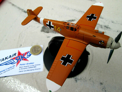  Me - 109 F-4 Afrika 1942 Altaya Bf -109 Aircraft  YAKAiR / Metall Modell 1:72