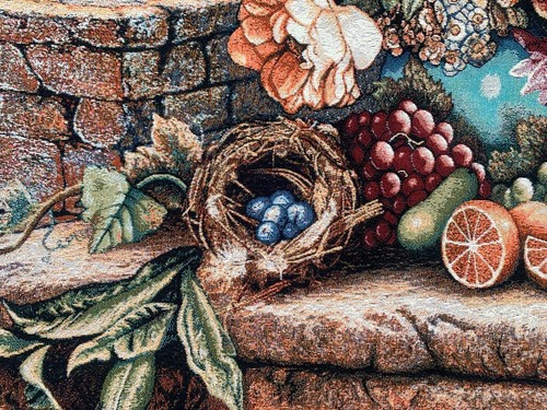 3x4 ft Vintage French Colorful Tapestry Wall Hanging Bedroom Traditional Décor - Picture 4 of 12