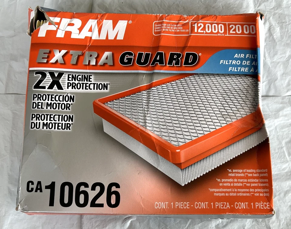 FRAM Extra Guard CA10626 Replacement Engine Air Filter for Select Cadillac CTS - Image 3 of 4