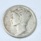 1927 D LIBERTY MERCURY 90% SILVER DIME CIRCULATED COIN #5312