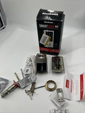 Kwikset 915 SmartCode Electronic Touchscreen Satin Nickel Keyless Deadbolt