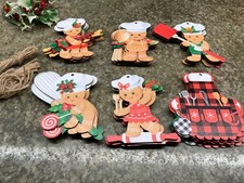 35 pc Gingerbread Man Ornaments for Christmas Tree, Assorted Gingerbread Figures