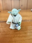 Vintage 1980 Kenner Star Wars Yoda Action Figure ESB w/ Cloth Robe Belt
