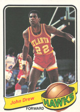 1979-80 Topps - John Drew #118 Hawks