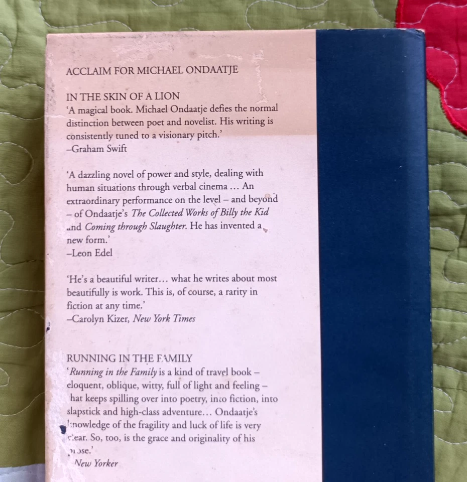 The English Patient by Michael Ondaatje First UK Edition 1992  GOOD | FREE POST - Image 2 of 4