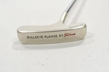 Titleist 2002 Scotty Cameron Bulls Eye Platinum Flange 35" Putter Steel #229053